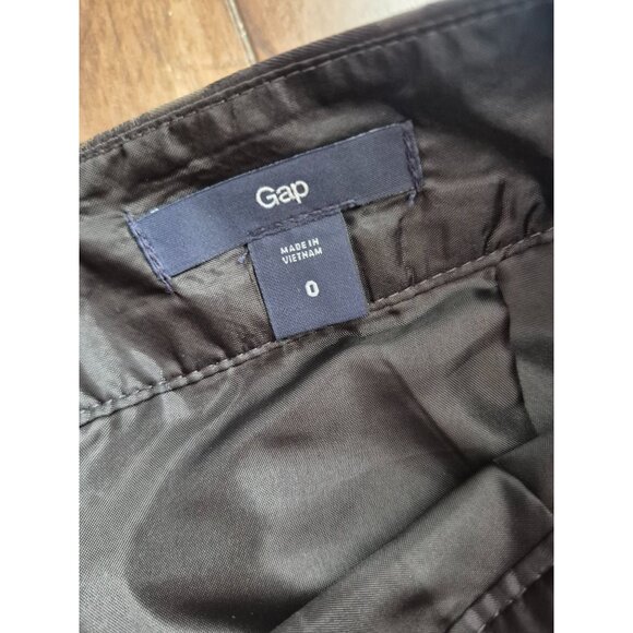 Gap Black Leopard Jacquard Mini Skirt Size 0 - Picture 3 of 5